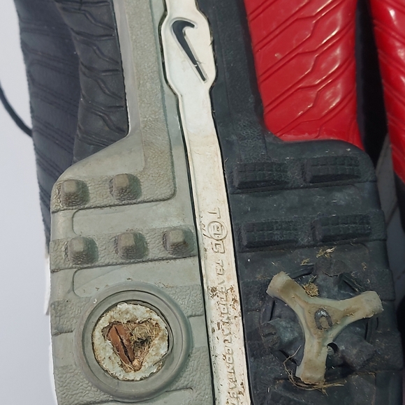 Nike Zoom Black White Spiked Mens Golf Shoes, 9.5 - Picture 12 of 12